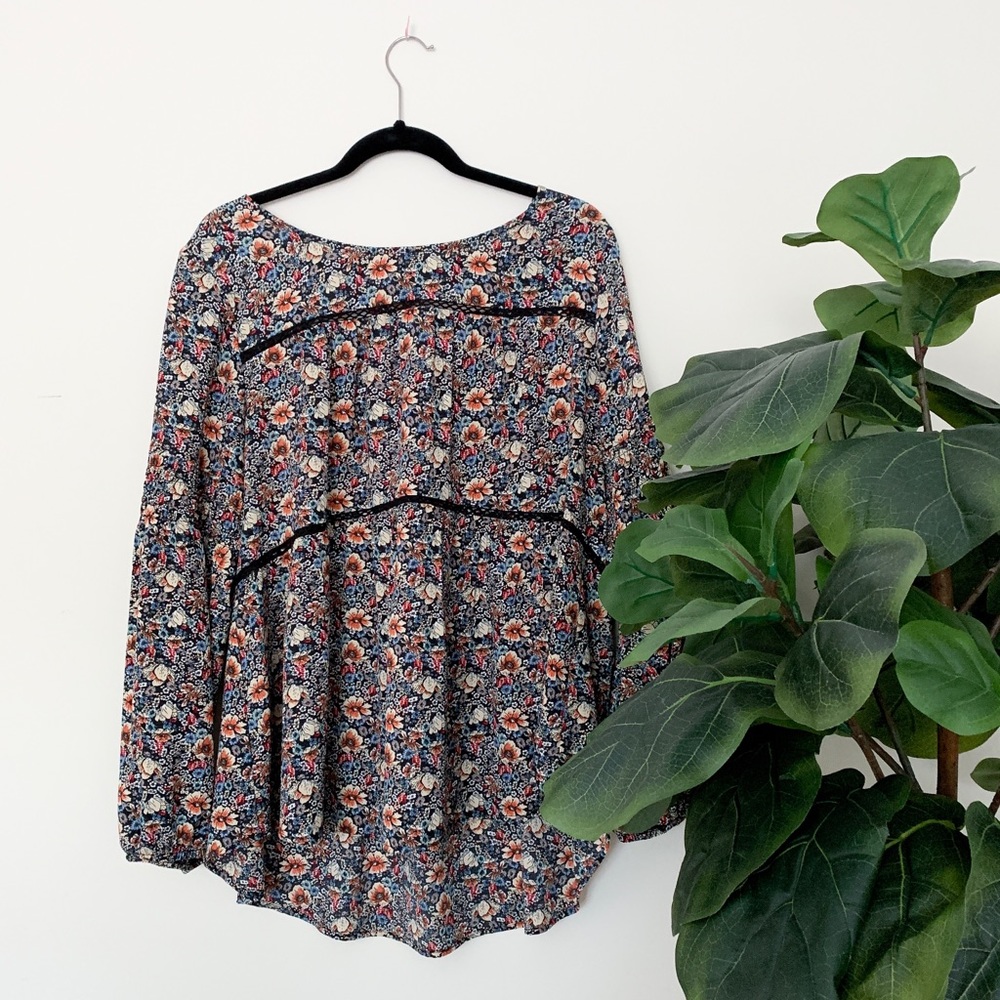 Knox Rose Floral Fall Top